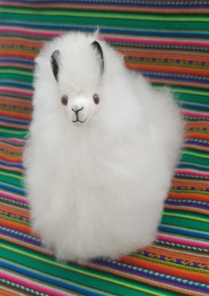 Alpaca fur stuffed animal - Handmade - Andeanworld.com